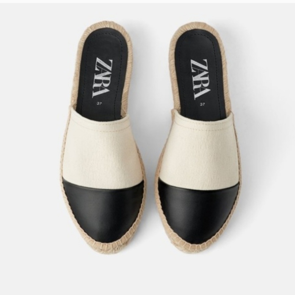 Zara espadrille mules